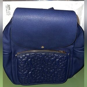 LC Lauren Conrad Kate Flap Backpack in Navy (Brand New Without Tags)